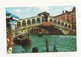 FA53-Carte Postala- ITALIA - Venezia, Ponte di Rialto, necirculata 1968