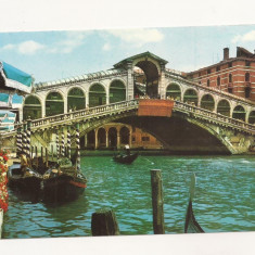 FA53-Carte Postala- ITALIA - Venezia, Ponte di Rialto, necirculata 1968