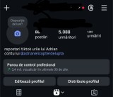 V&acirc;nd cont de Instagram 5k