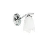 Aplica Tania Crom+Alb 1xE27 60W