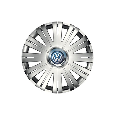 Set 4 capace roti Cu Inel Cromat Active R14 Compatibil Cu Volkswagen foto