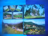 HOPCT LOT 2245 PREDEAL -JUD BRASOV-4 CARTI POSTALE-CIRCULATE