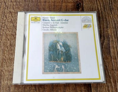 Maurice Ravel &amp;ndash; Klavierkonzert G-Dur &amp;middot; Gaspar De La Nuit &amp;middot; Sonatine, CD clasica foto