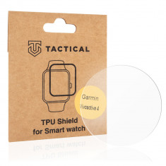 Folie protectie smartwatch pentru Garmin VivoActive 4, Tactical, Plastic, Transparent