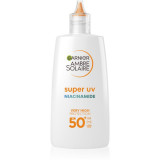 Garnier Ambre Solaire Super UV lichid protector ultra ușor impotriva imperfectiunilor pielii SPF 50+ 40 ml