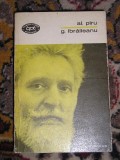 myh 46f - BPT 663 - Alexandru Piru - G Ibraileanu - ED 1971