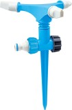 Aspersor rotativ Aquacraft cu 3 brate, pe tarus, din PVC