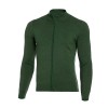 Pulover bărbați cu fermoar verde PL018, 48, 52