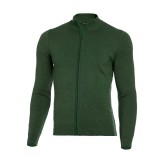 Pulover bărbați cu fermoar verde PL018