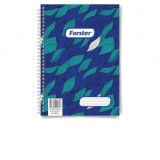 Caiet cu spirala Forster A4 80 file, Dictando