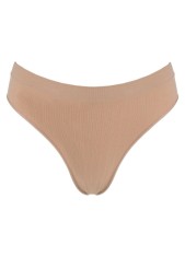 Chiloti Nude Seamless Ribbed pentru Femei &ndash; Confort Maxim, CMCLASS