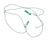 Antena WiFi WLAN MSI VR610 Stanga Dreapta Cabluri Laptop