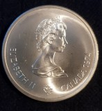 10 DOLARI 1974-CANADA-J.O. DE LA MONTREAL-48,6 GRAME ARGINT 925