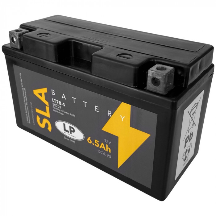 Baterie Moto LP Batteries SLA 6.5Ah 85A 12V MS LT7B-4