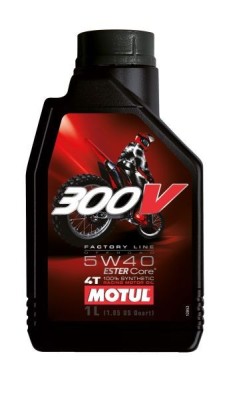 Ulei motor pentru motociclete Motul 300V Offroad 5W40 1L 300VFLOFF5W401L foto