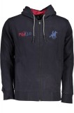 Cumpara ieftin POLO US GRAND POLO BĂRBAȚI ALBASTRĂ cu fermoar, 2XL