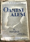 PPP. Oameni Alesi - I. Simionescu - edt. Cartea Romaneasca