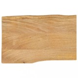 vidaXL Blat masă cu margini, 60x40x3,8 cm, lemn masiv mango