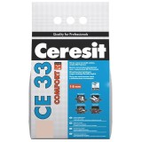 Chit De Rosturi Gresie Si Faianta, Ceresit Ce 33, Bahama Bej / 5Kg