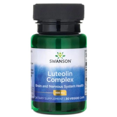 Luteolin Complex cu Rutin 100 miligrame 30 capsule Swanson foto