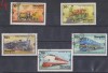 A12 S4 9 - Timbre foarte vechi - Mongolia - locomotive, Transporturi, Stampilat