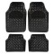 Covorase Auto Universale, model Diamond, culoare Crom Negru
