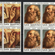 San Marino, 1975 | Sfântul Marin - Picturi - Europa, CEPT | MNH | aph