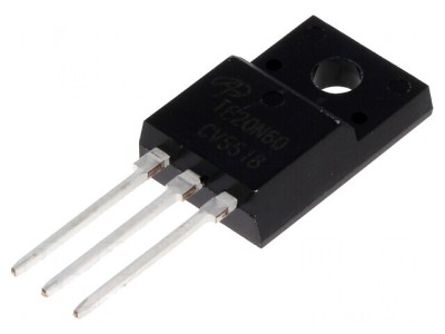N-MOSFET Tranzistor 600V 12A TO220F foto