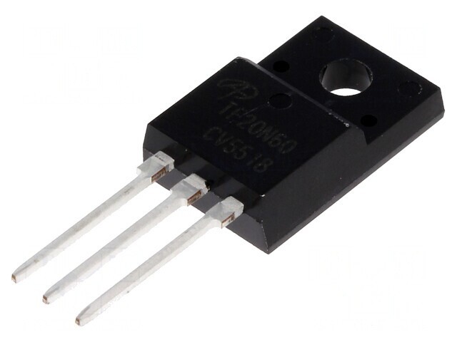 N-MOSFET Tranzistor 600V 12A TO220F