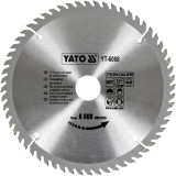 Disc fierastrau wolfram pentru lemn 210 mm x 60T YATO