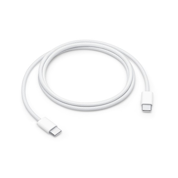 Cablu Date si Incarcare USB-C - USB-C Apple A2795, 60W, 1m, Alb, Swap MW493ZM/A