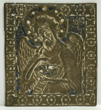 Sfantul Ioan Botezatorul, Icoana din bronz - Rusia, Sfarsit Secol 19
