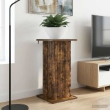 vidaXL Suport pentru plante 2 pcs Stejar fumuriu 30,5 x 30 x 60,5 cm 899791