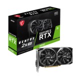 MSI Video Card NVidia RTX 3050 VENTUS 2X XS 8G OC (RTX3050, 8GB GDDR6 128bit, HDMI, DPx3, 1x8pin, 130W) &quot;RTX 3050 VENTUS 2X XS 8G OC&quot;