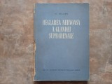 C. Velican - Reglarea nervoasa a glandei suprarenale, 1956