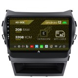 Cumpara ieftin Navigatie Hyundai Santa Fe IX45 (2013-2017), Android 12, E-Octacore 2GB RAM + 32GB ROM, 9 Inch - AD-BGE9002+AD-BGRKIT182