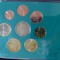 Euro set - Finlanda 2000-2004 + 50 penni 1990 , 9 monede