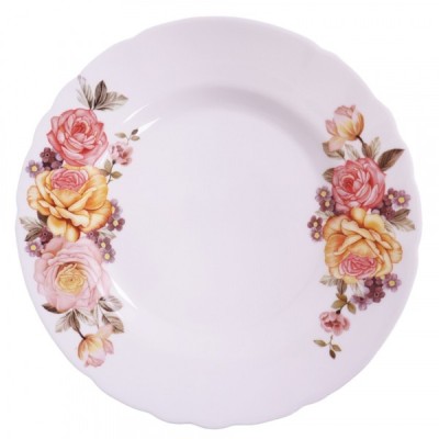 Set 6 Farfurii Desert Opal Alb Trandafiri 20.5cm DEC009 LXBYQP-80 CNN33609 foto