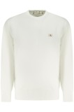 Calvin Klein Jeans Bluză barbati cu mini logo, din bumbac, Regular Fit, alb, S