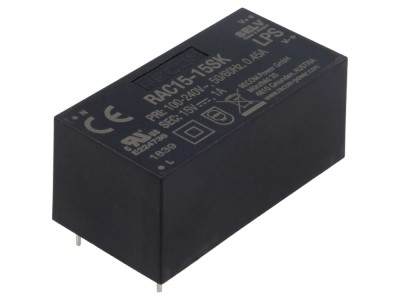 Convertor AC/DC 15W 15VDC foto