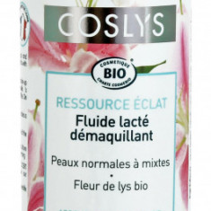 Lapte demachiant bio curatare blanda pentru ten normal si mixt cu extract de crin, 200ml, Coslys