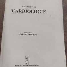 Mic tratat de cardiologie- Carmen Ginghina COPIE