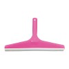 Racleta din cauciuc pentru curatat geamul, roz, MR715, 33 cm