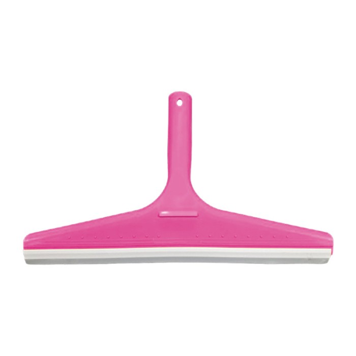 Racleta din cauciuc pentru curatat geamul, roz, MR715, 33 cm