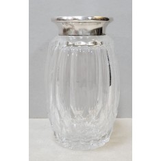 Vaza din cristal cu montura din argint, Germania, cca. 1900