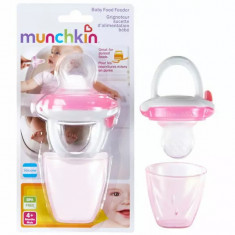 Dispozitiv de hranire Munchkin din silicon 4L+ pink