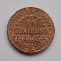 UN CENTESIMO 1968 PANAMA