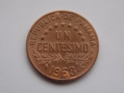 UN CENTESIMO 1968 PANAMA foto