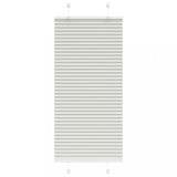 Jaluzea plisată gri deschis 60x100 cm Lățime țesătură 59,4 cm