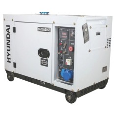 Generator de curent monofazat cu motor diesel Hyundai DHY-8600SE